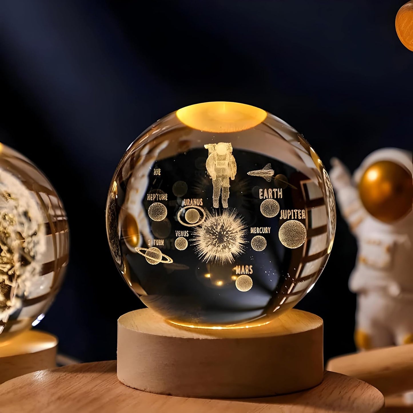 CRYSTAL BALL NIGHT LAMP