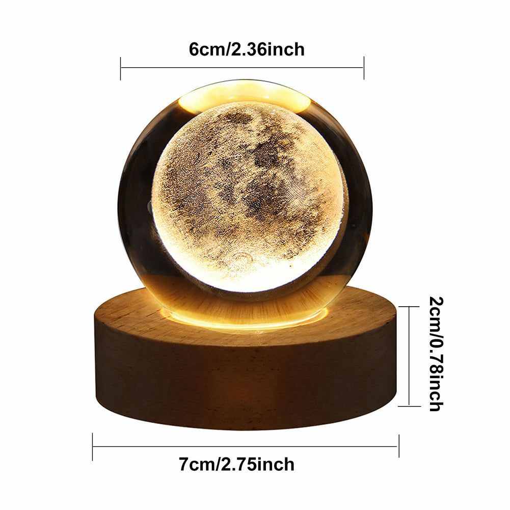 CRYSTAL BALL NIGHT LAMP