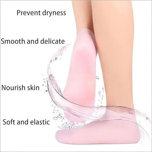 Silicone Moisturising Gel Socks