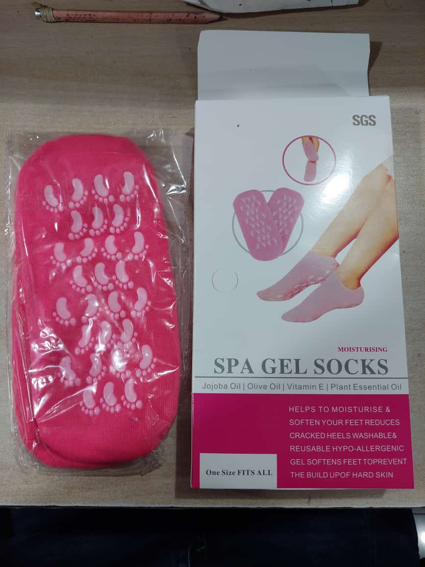 Silicone Moisturising Gel Socks