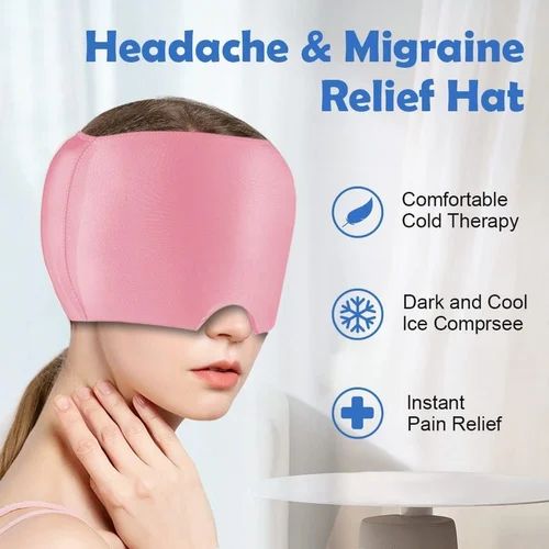 Hot/Cold Migraine Relief Hat