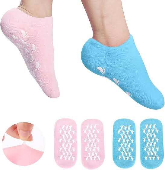 Silicone Moisturising Gel Socks