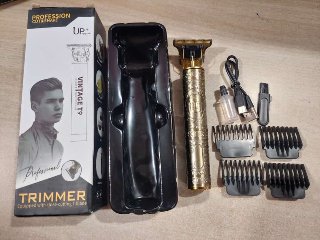 T9 Mens Metallic Hair Trimmer