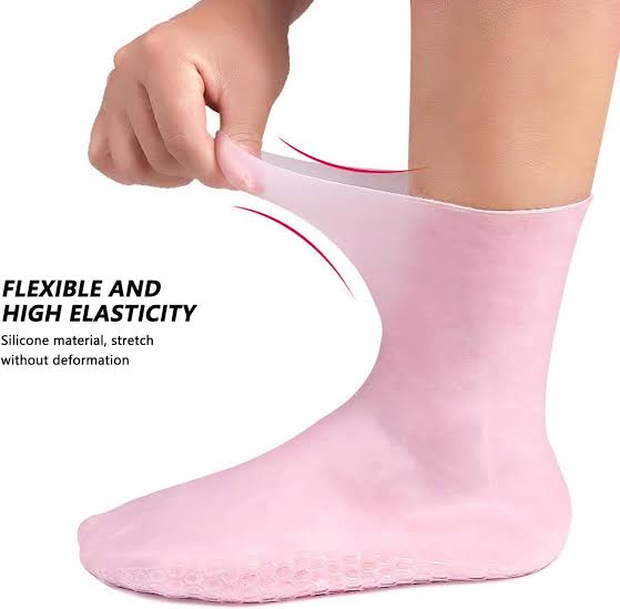 Silicone Moisturising Gel Socks