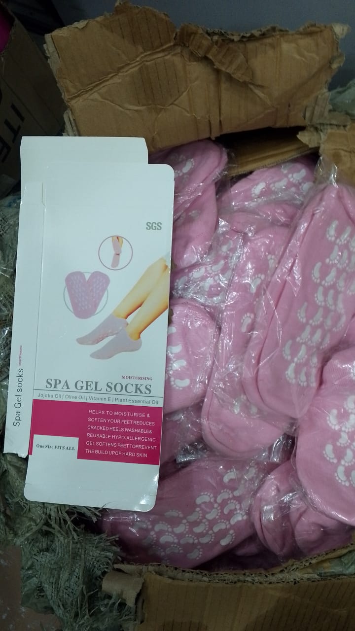 Silicone Moisturising Gel Socks