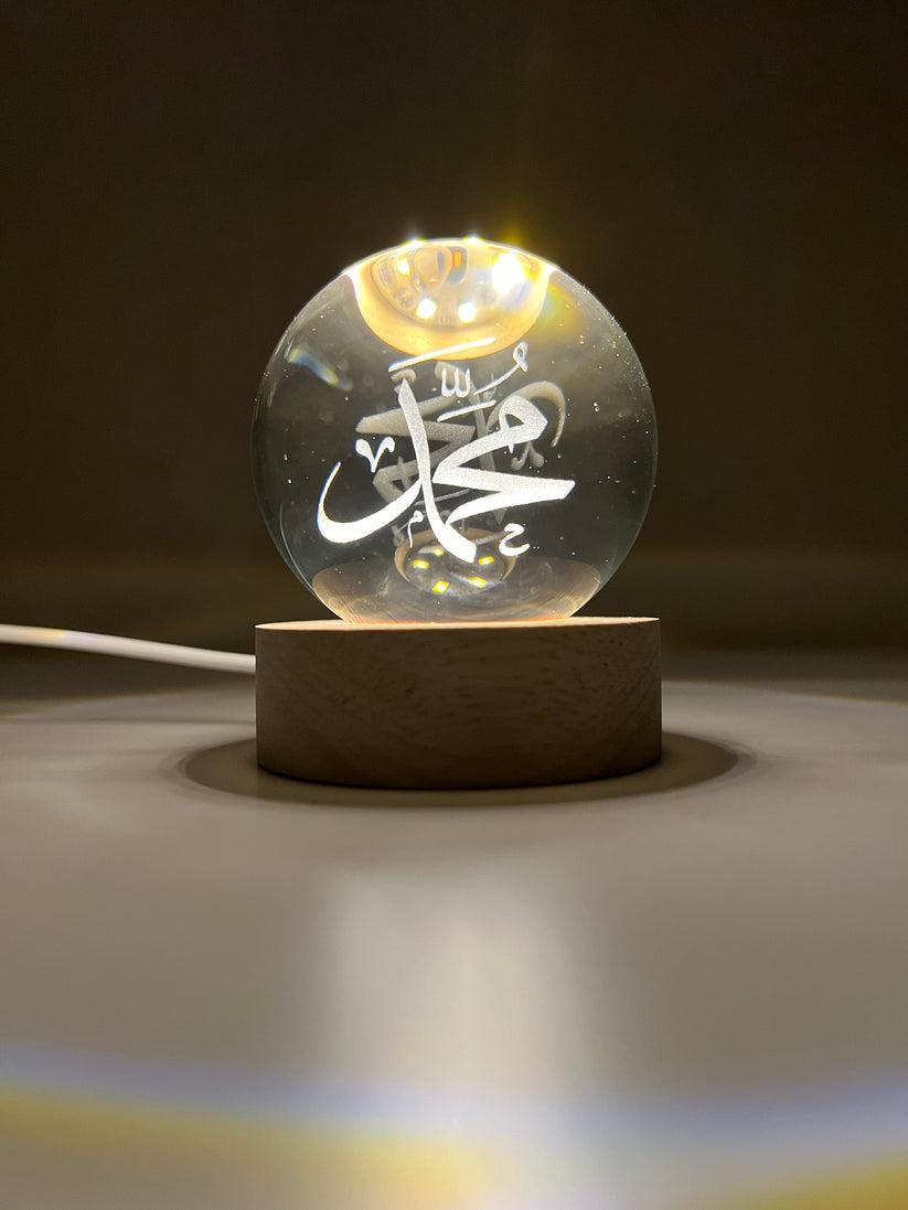 CRYSTAL BALL NIGHT LAMP