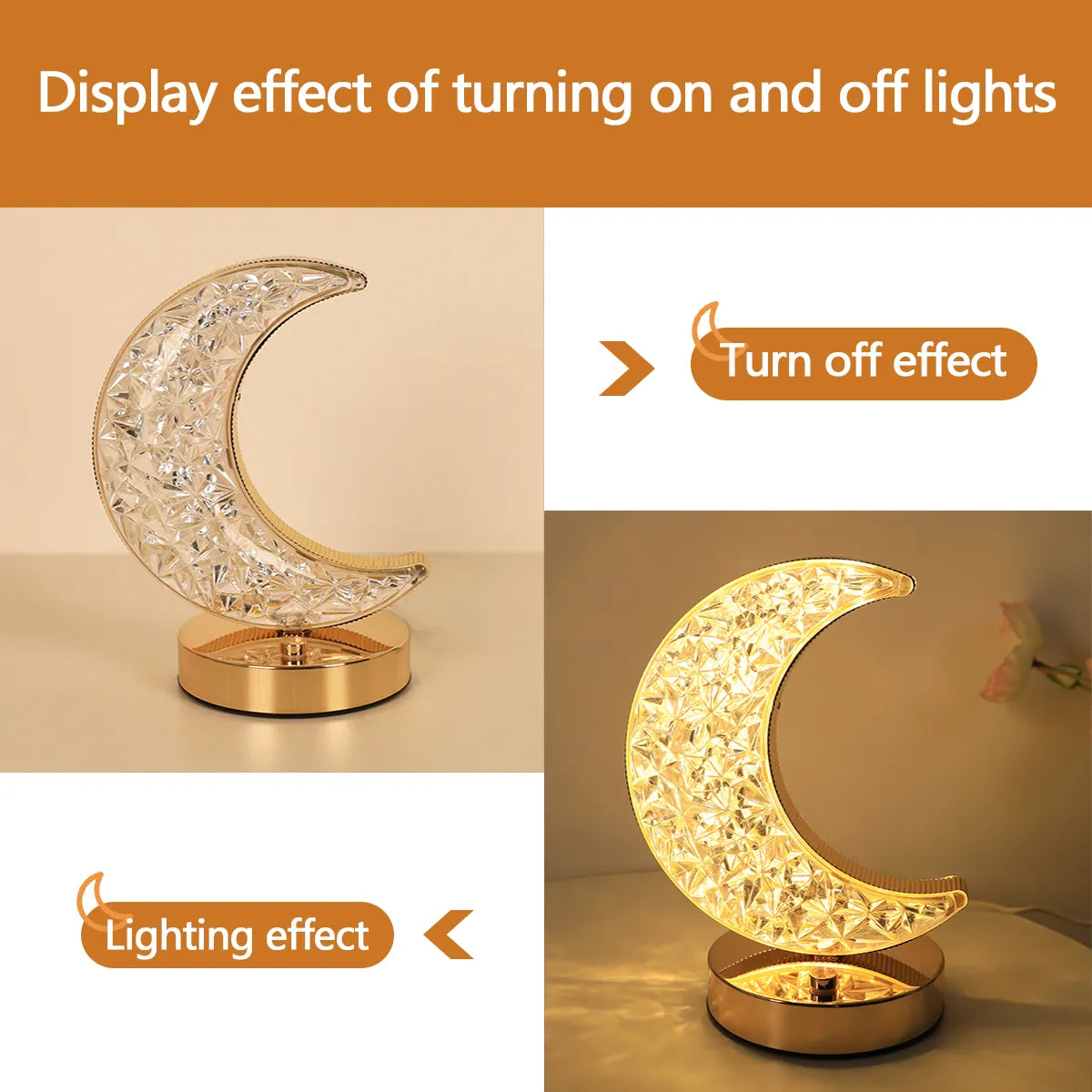 LED Magic Moon Night Light