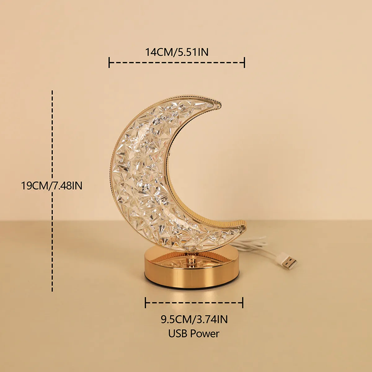 LED Magic Moon Night Light