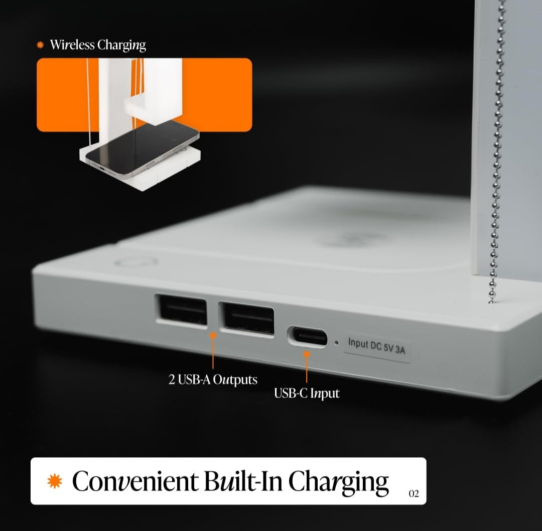 Floating Wireless Charging Table Lamp