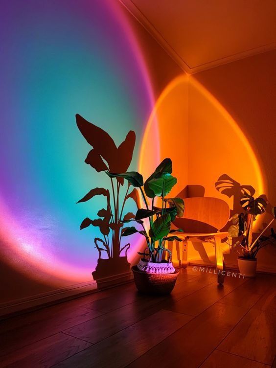 Sunset LED Projector Lamp,