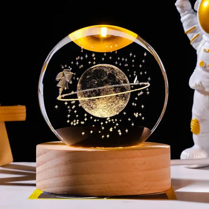 CRYSTAL BALL NIGHT LAMP