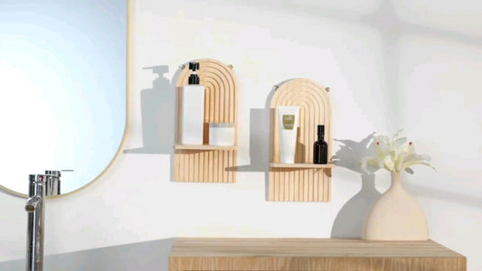 Floating Wooden Shelves