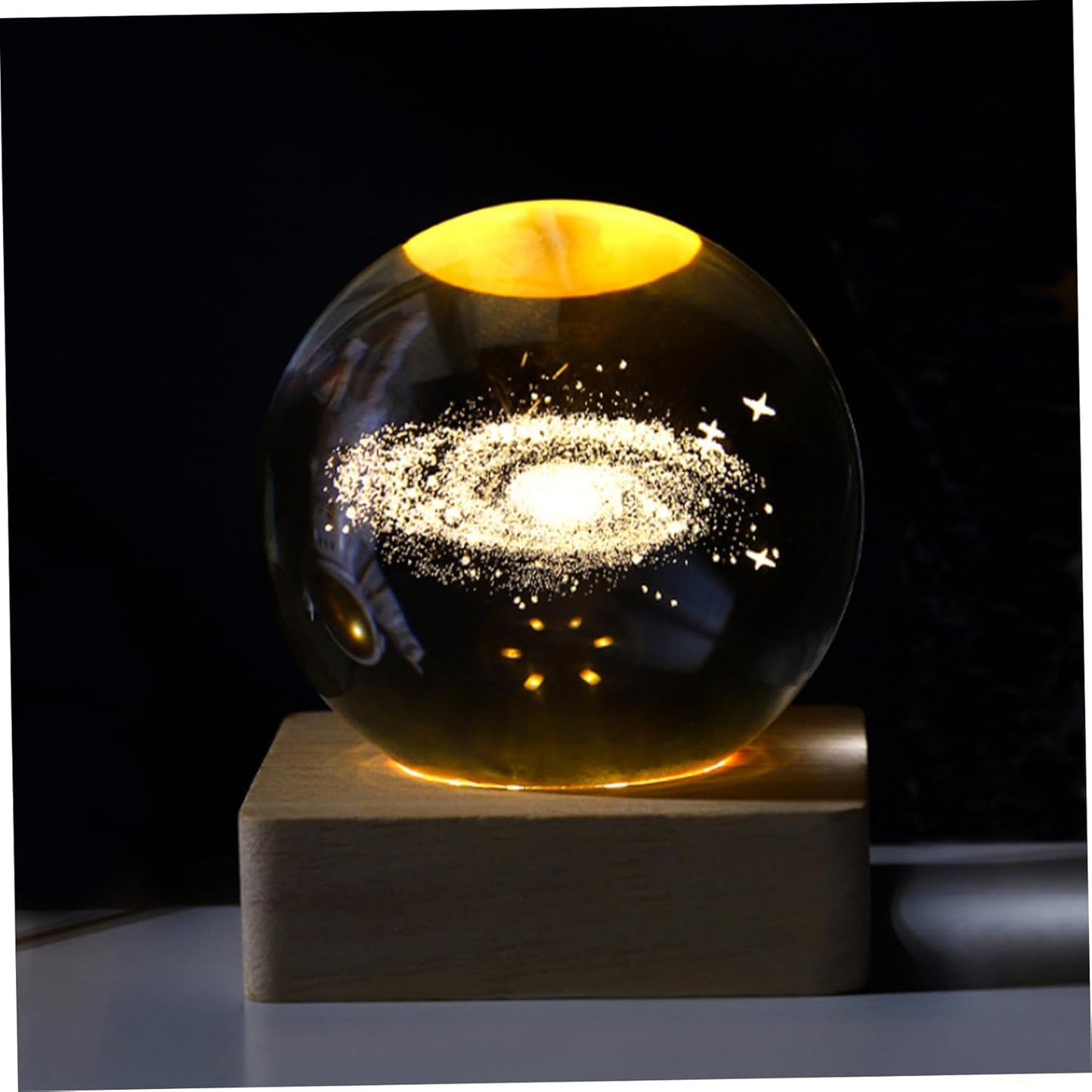 CRYSTAL BALL NIGHT LAMP
