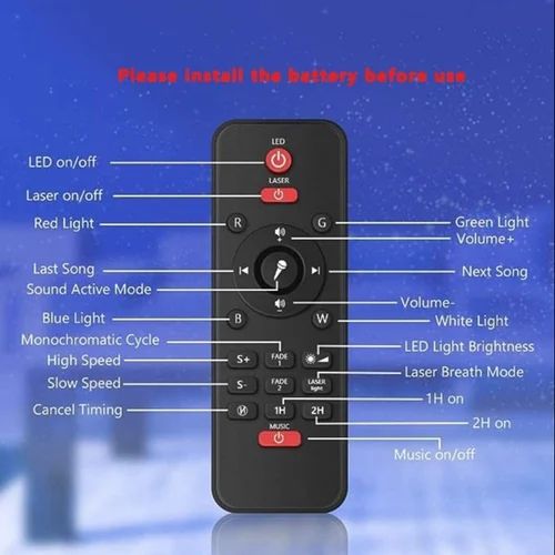 GALAXY PROJECTOR WITH SPEAKER