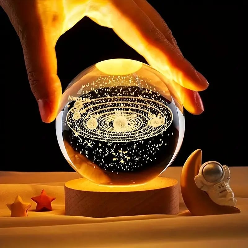 CRYSTAL BALL NIGHT LAMP