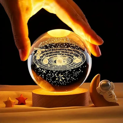 CRYSTAL BALL NIGHT LAMP