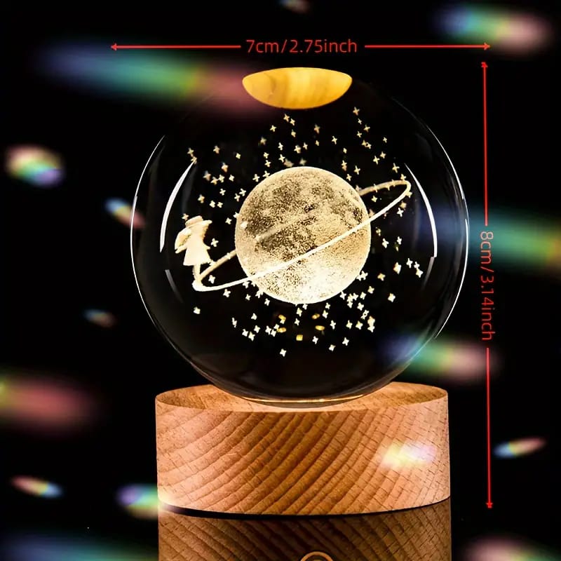 CRYSTAL BALL NIGHT LAMP