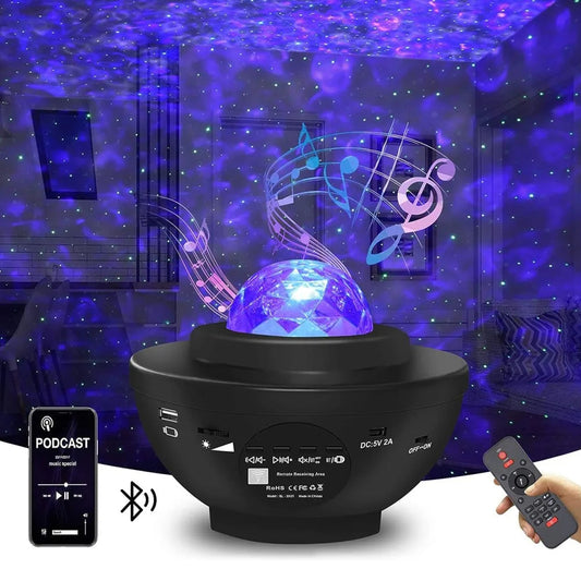 GALAXY PROJECTOR WITH SPEAKER
