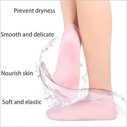 Silicone Moisturising Gel Socks