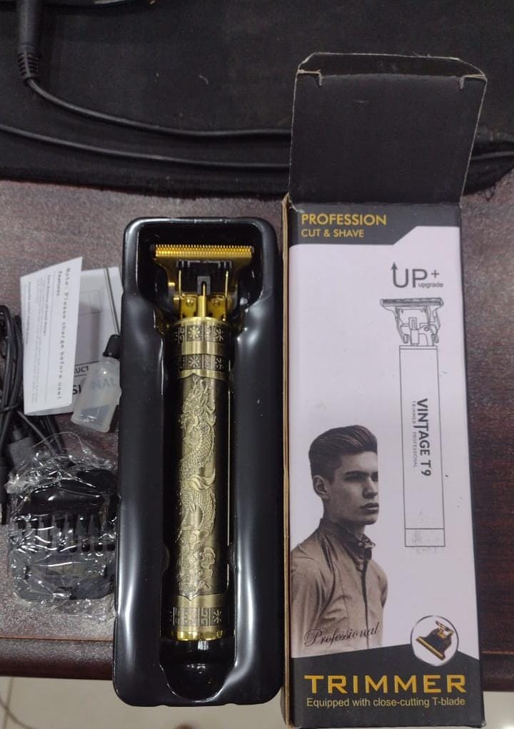 T9 Mens Metallic Hair Trimmer