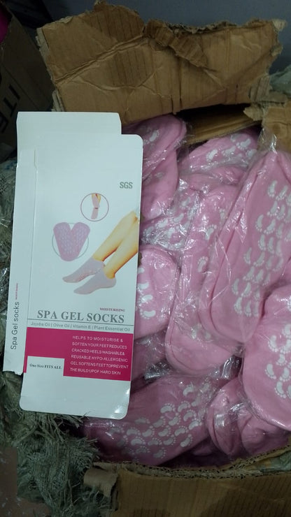 Silicone Moisturising Gel Socks