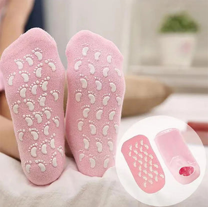 Silicone Moisturising Gel Socks