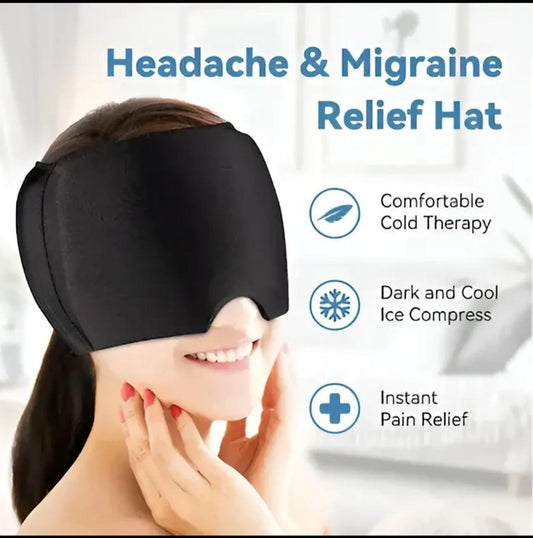 Hot/Cold Migraine Relief Hat