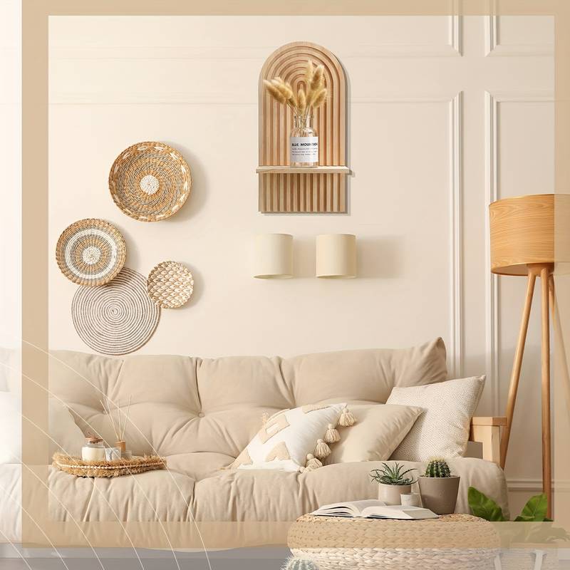 Floating Wooden Shelves