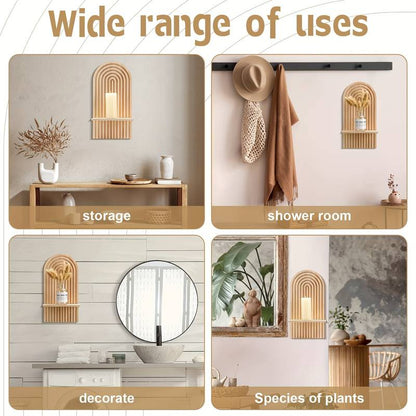 Floating Wooden Shelves