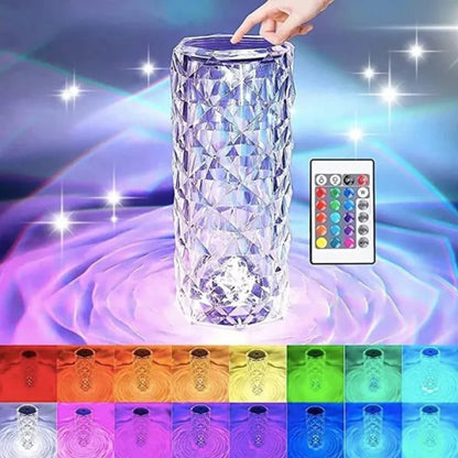 Crystal Table Lamp,RGB