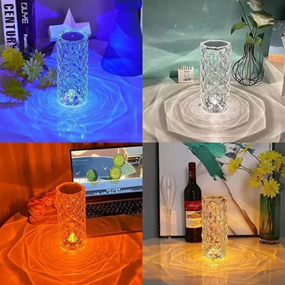 Crystal Table Lamp,RGB