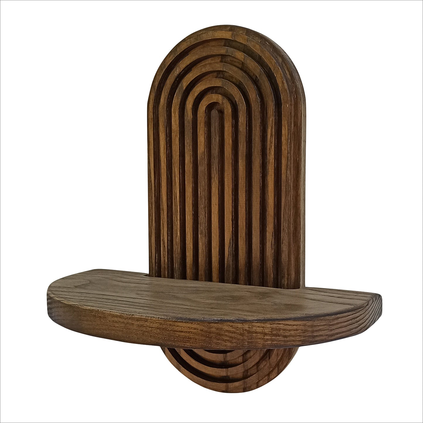 Vintage Vibes Wooden Floating Wall Shelf