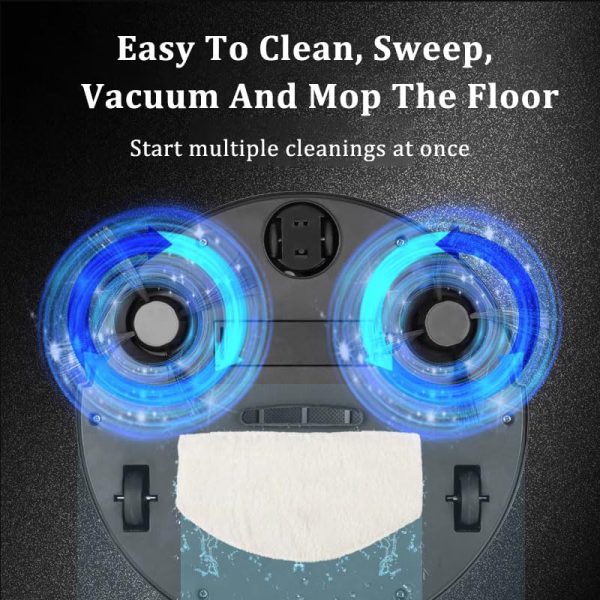 Portable Mini Wireless Smart Sweeping Robot Rechargeable Cleaning Machine Vacuum Cleaner For Home Office